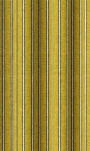 'Almond Fudge' Modern Striped Print Shades (Sunflower Yellow)