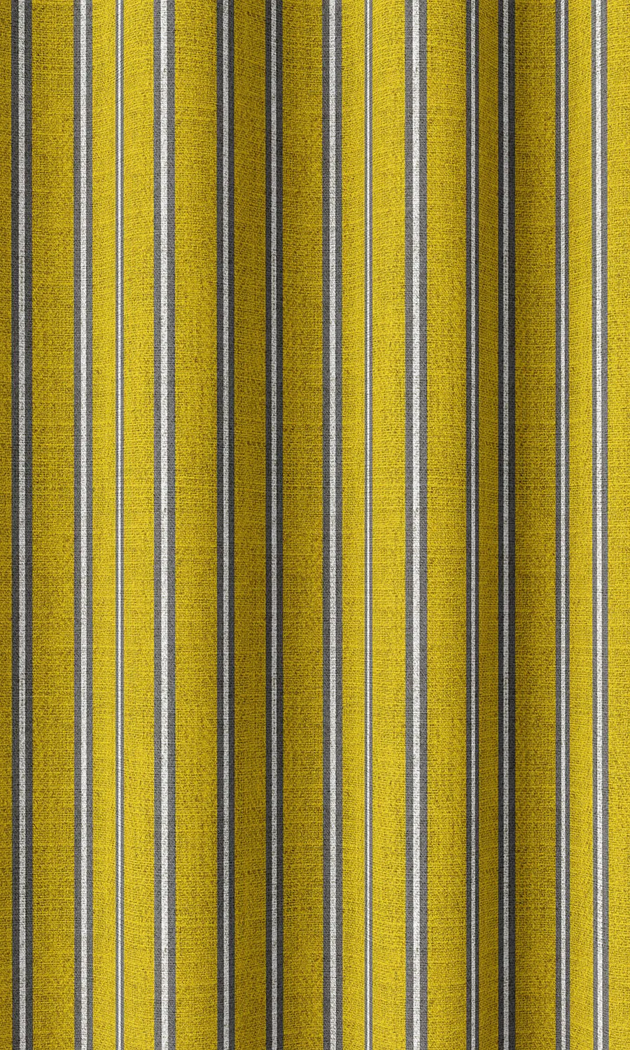 'Almond Fudge' Modern Striped Print Shades (Sunflower Yellow)