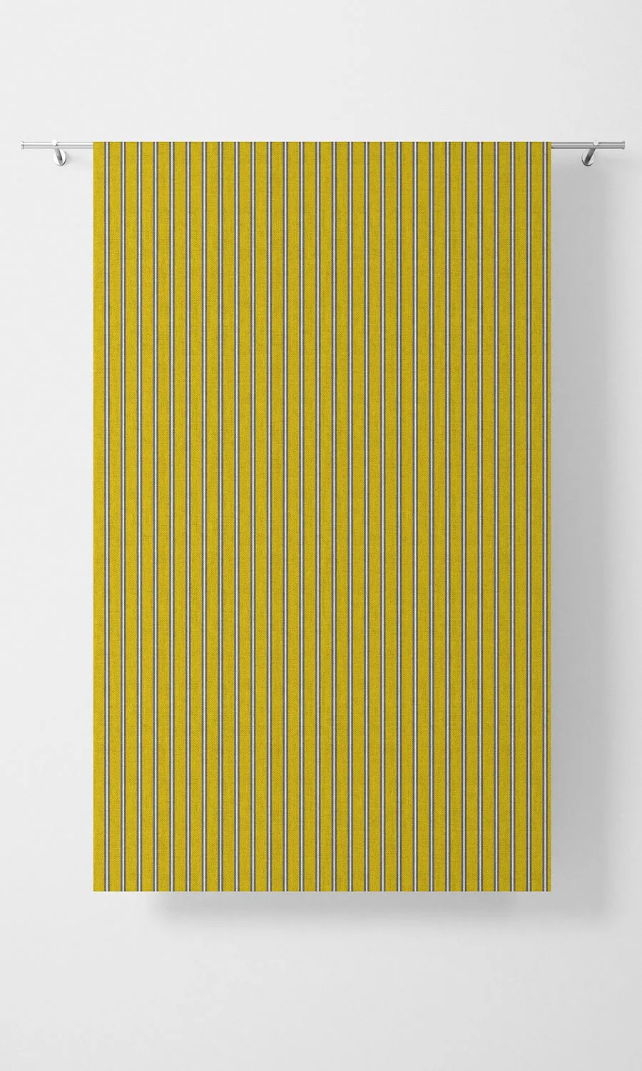 'Almond Fudge' Modern Striped Print Shades (Sunflower Yellow)