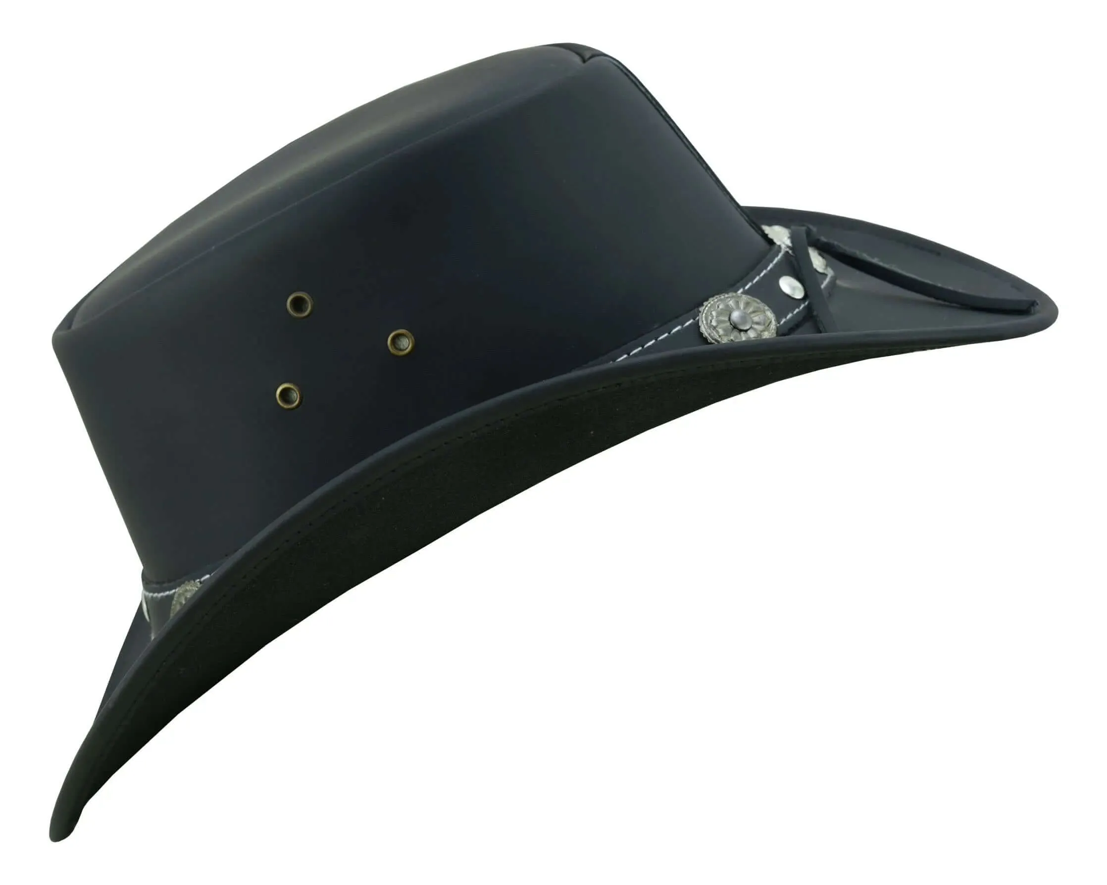 Capri Leather Cowboy Hat Water Resistant Outback Hat Men