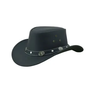 Capri Leather Cowboy Hat Water Resistant Outback Hat Men
