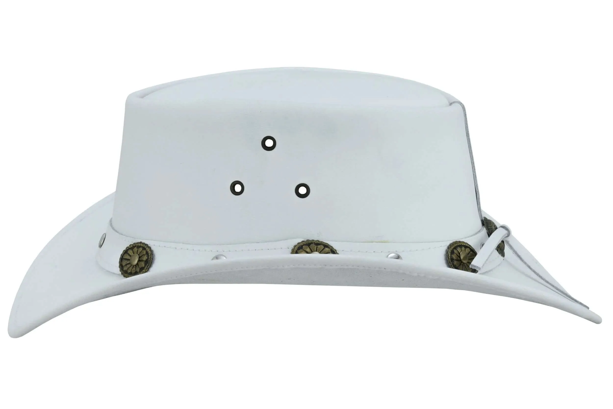 Capri Leather Cowboy Hat Water Resistant Outback Hat Men