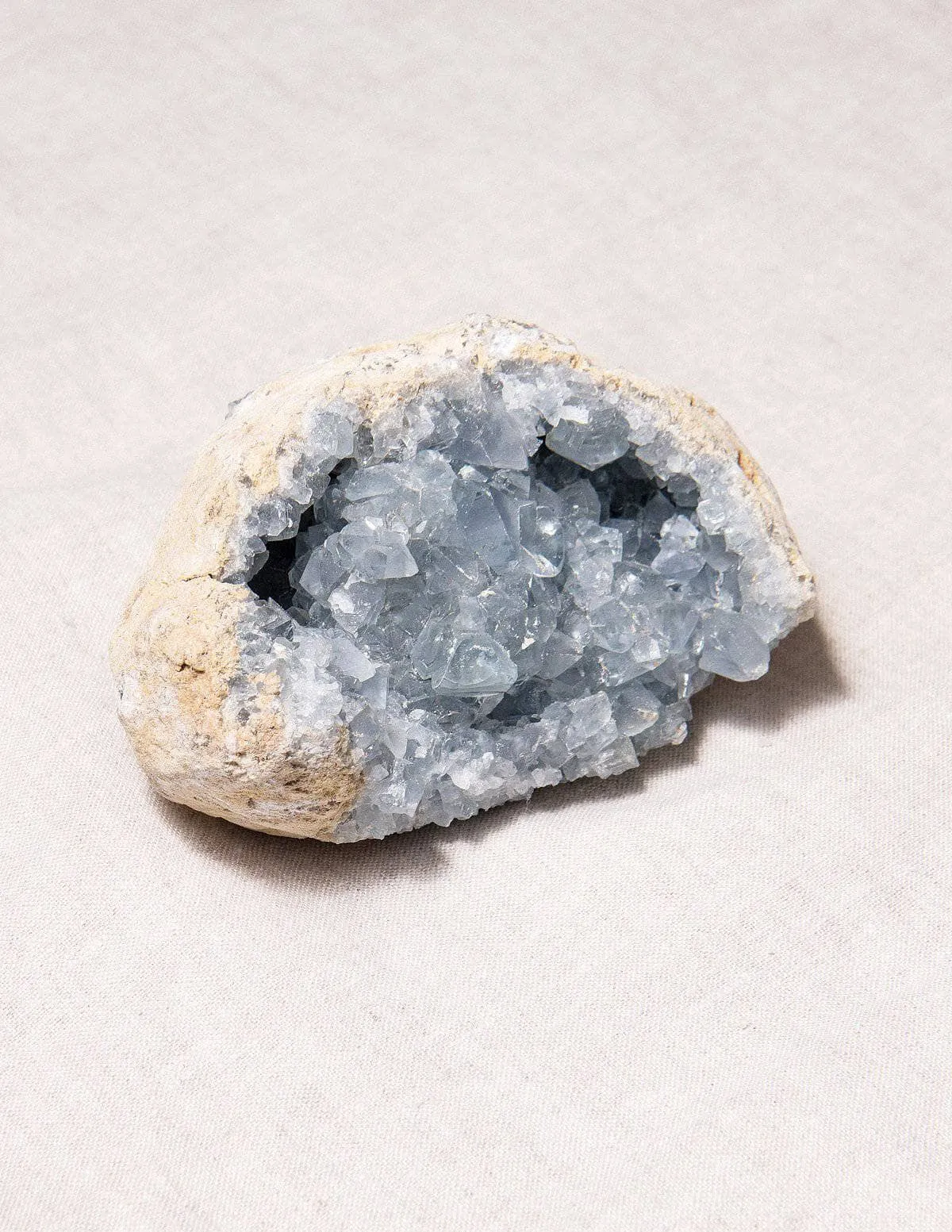 Celestine Crystal Geode - One of a Kind