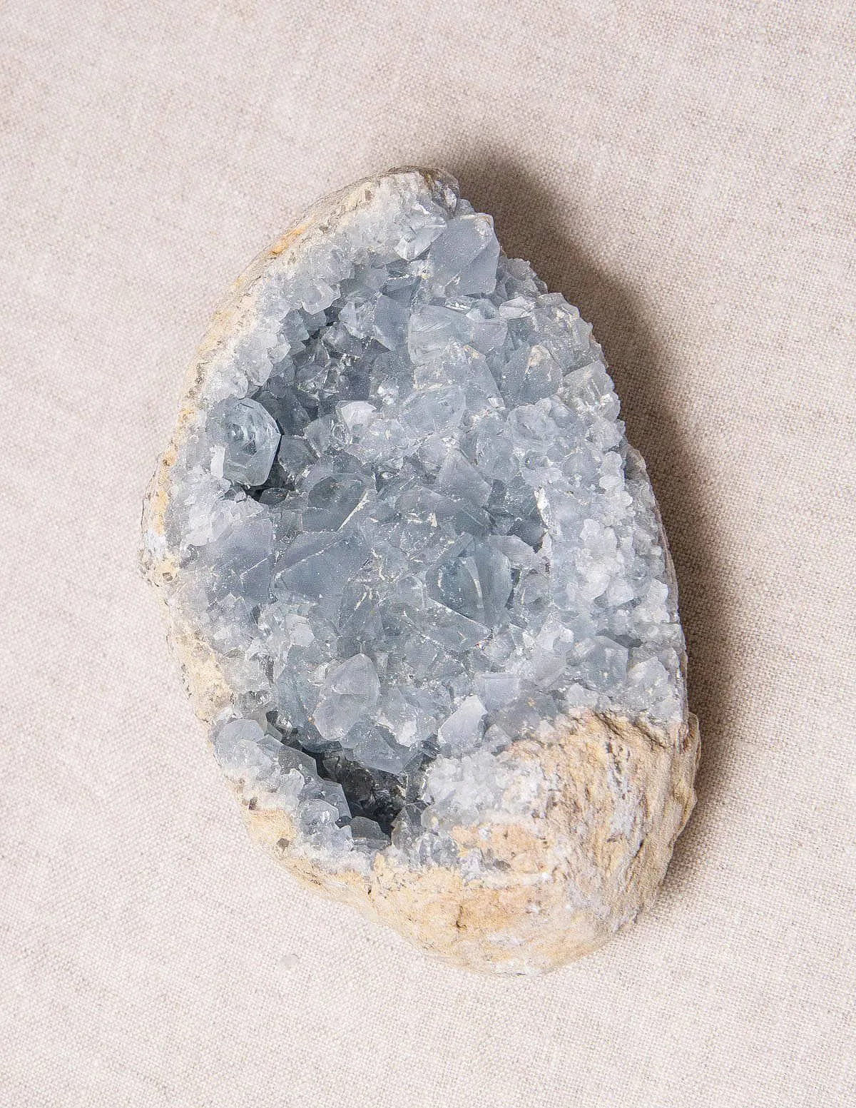 Celestine Crystal Geode - One of a Kind