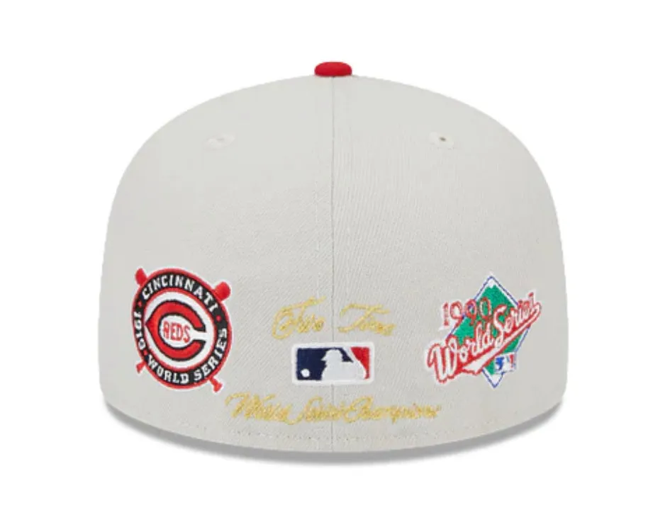 CINCINNATI REDS "Varsity Letter" 59FIFTY New Era Fitted Hat