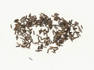Copper Opaque Pipe / Bugle Glass Seed Beads (Wholesale)