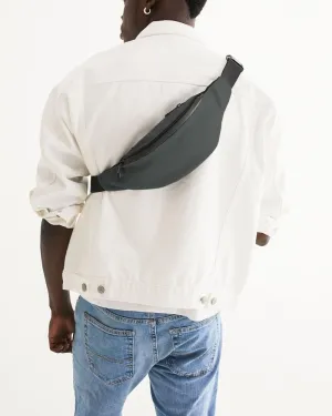 Dark Green Gray Belt Bag | Dark Pale Green Gray | C10M0Y10K80
