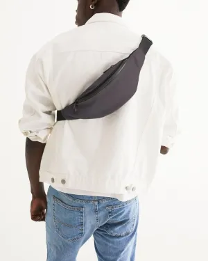 Dark Magenta Gray Belt Bag | Dark Pale Magenta Gray | C0M10Y0K80