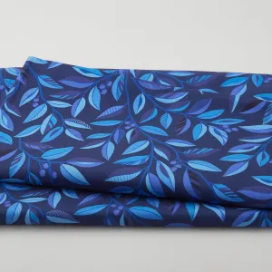 Divine Vines - Serpentine Vine Blue 118" Wide 3 Yard Cut