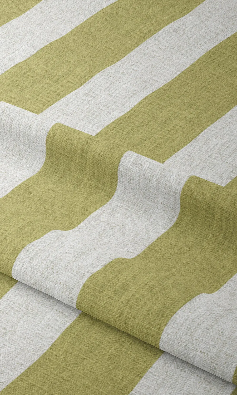 'Eve Pastures' Striped Print Shades (Chartreuse Green/ White)
