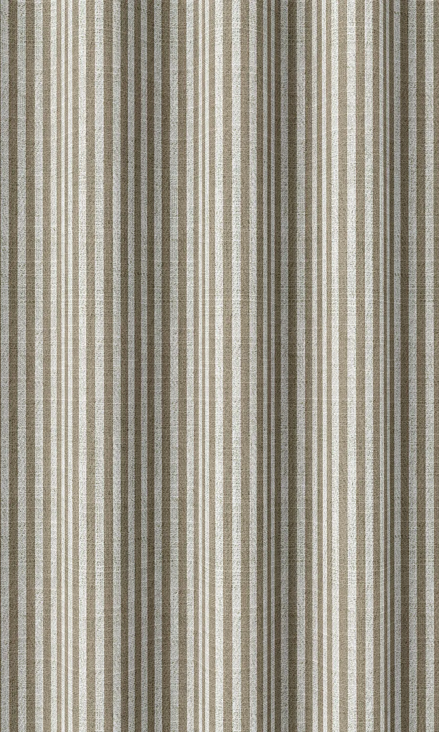 'Florence Jewel' Striped Print Roman Blinds (Smoky Brown/ White)
