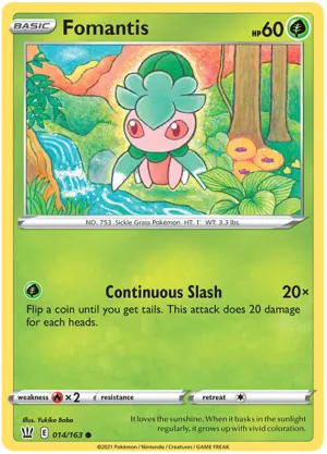 Fomantis (014/163) [Sword & Shield: Battle Styles]