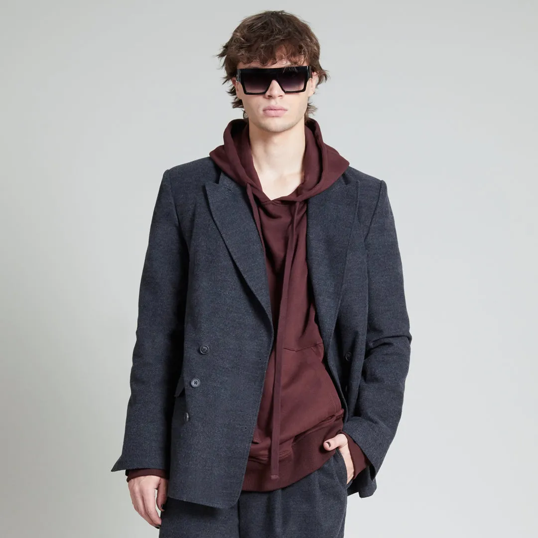 GABRIEL DOUBLE BREASTED BLAZER SHALE GREY