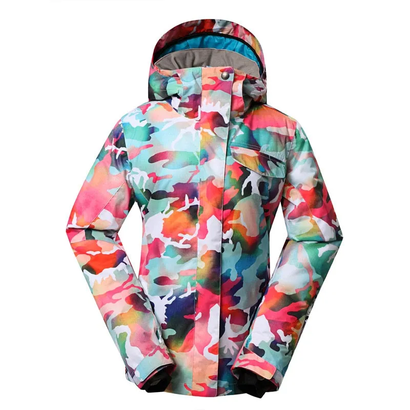 GSOU SNOW Womens Skiing Jacket - Waterproof / Windproof