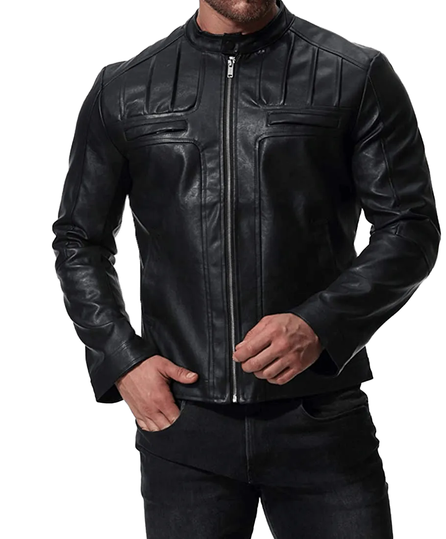Mens Henry Cavill Real Leather Biker Style Jackets for Autumn Winter | Mens Leather Jacket