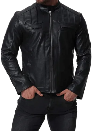 Mens Henry Cavill Real Leather Biker Style Jackets for Autumn Winter | Mens Leather Jacket