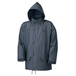 Pioneer Stretch Hooded Rain Jacket, Blue