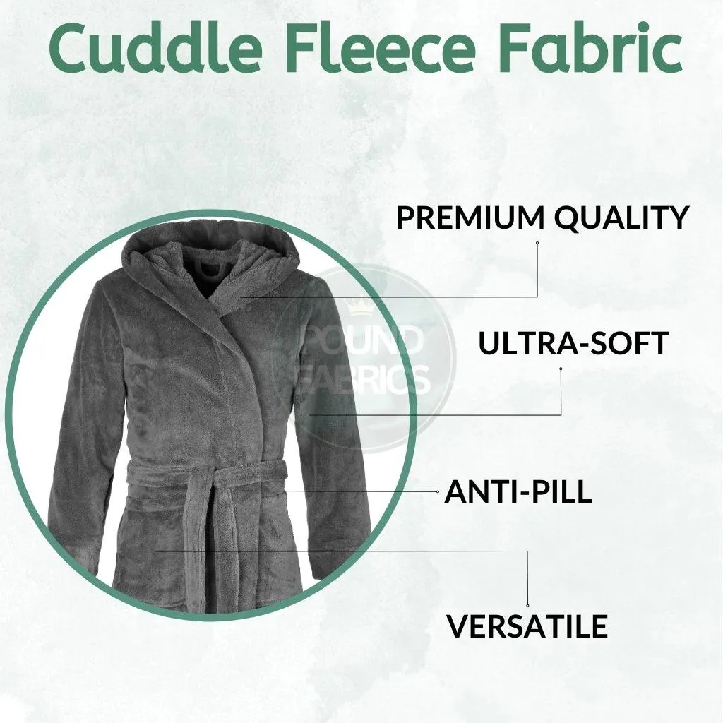 Plain Cuddle Fleece Fabric
