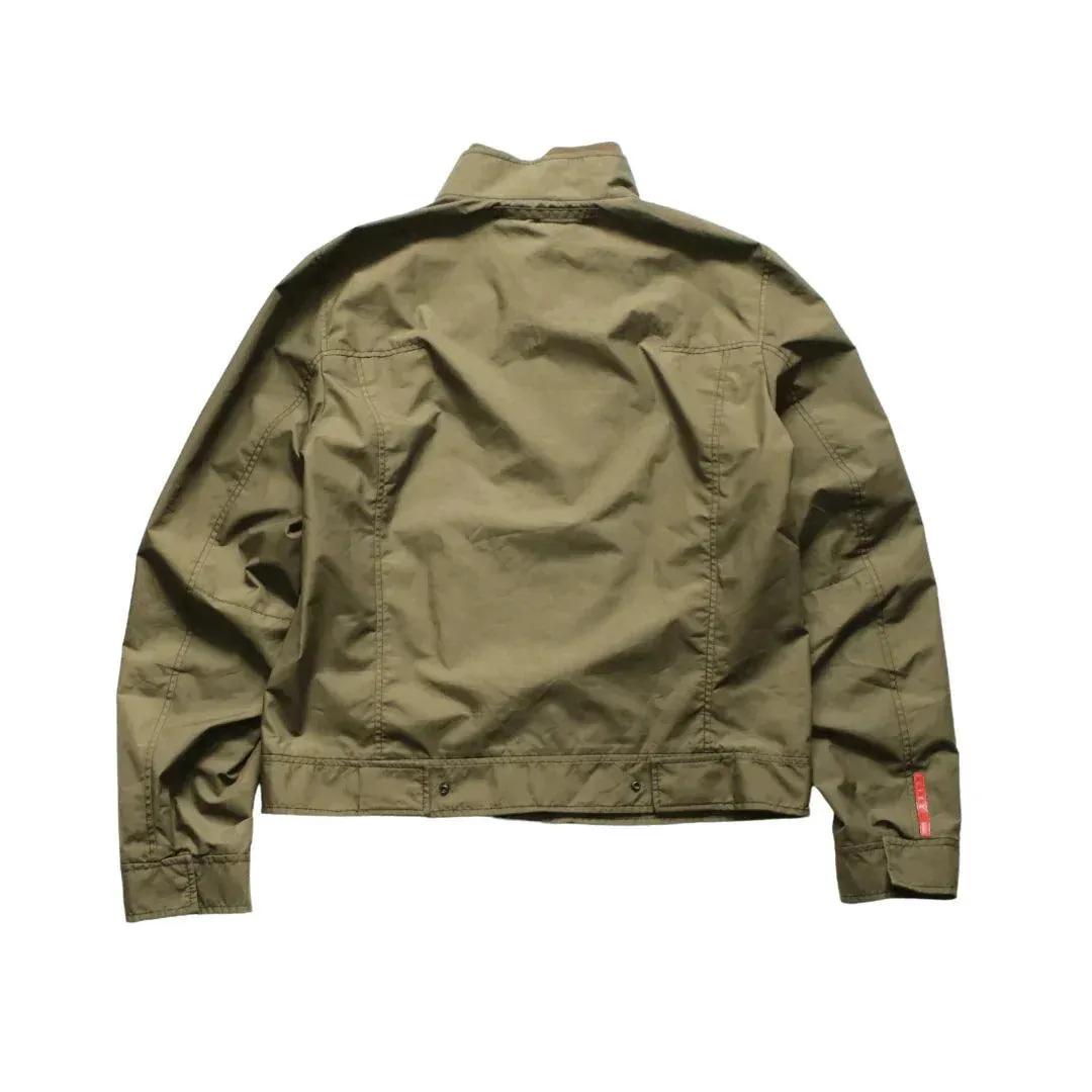 PRADA BIKER HARRINGTON JACKET  (L)