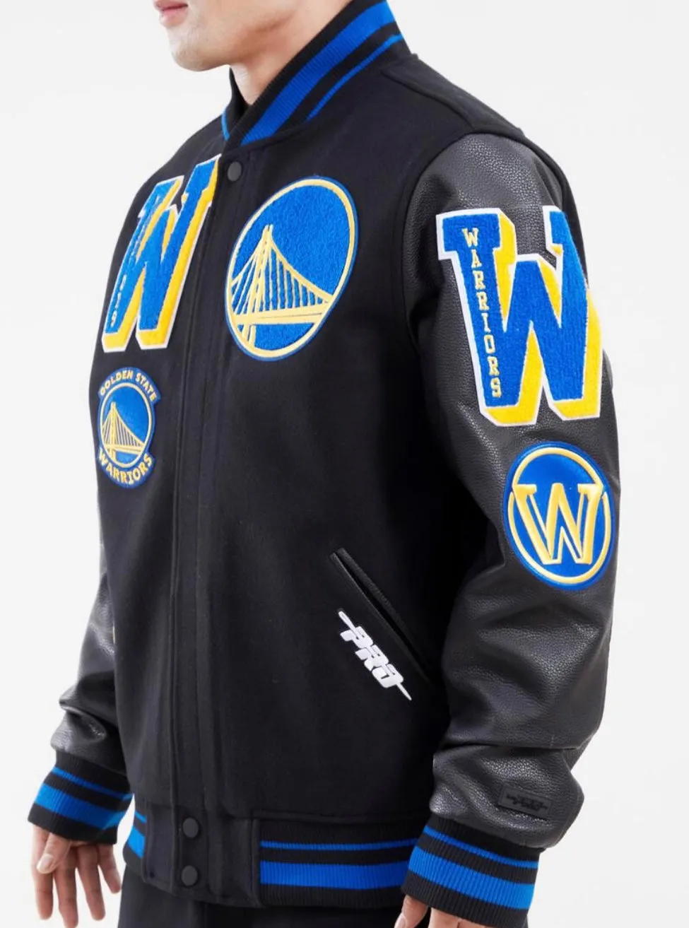 Pro Standard Golden State Warriors Varsity Jacket