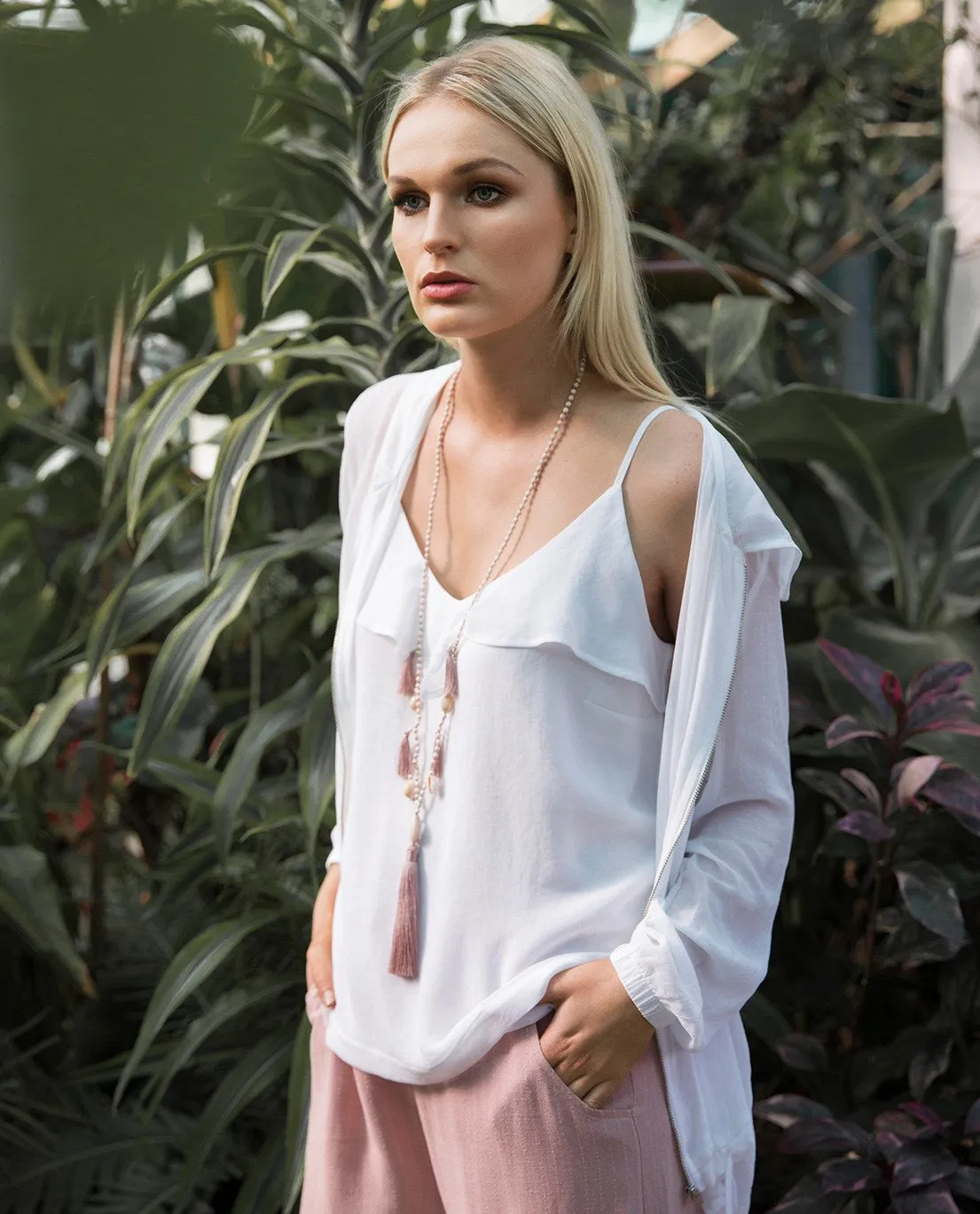 REPERTOIRE (NZ) "Calm" cami -Dark blue! 12