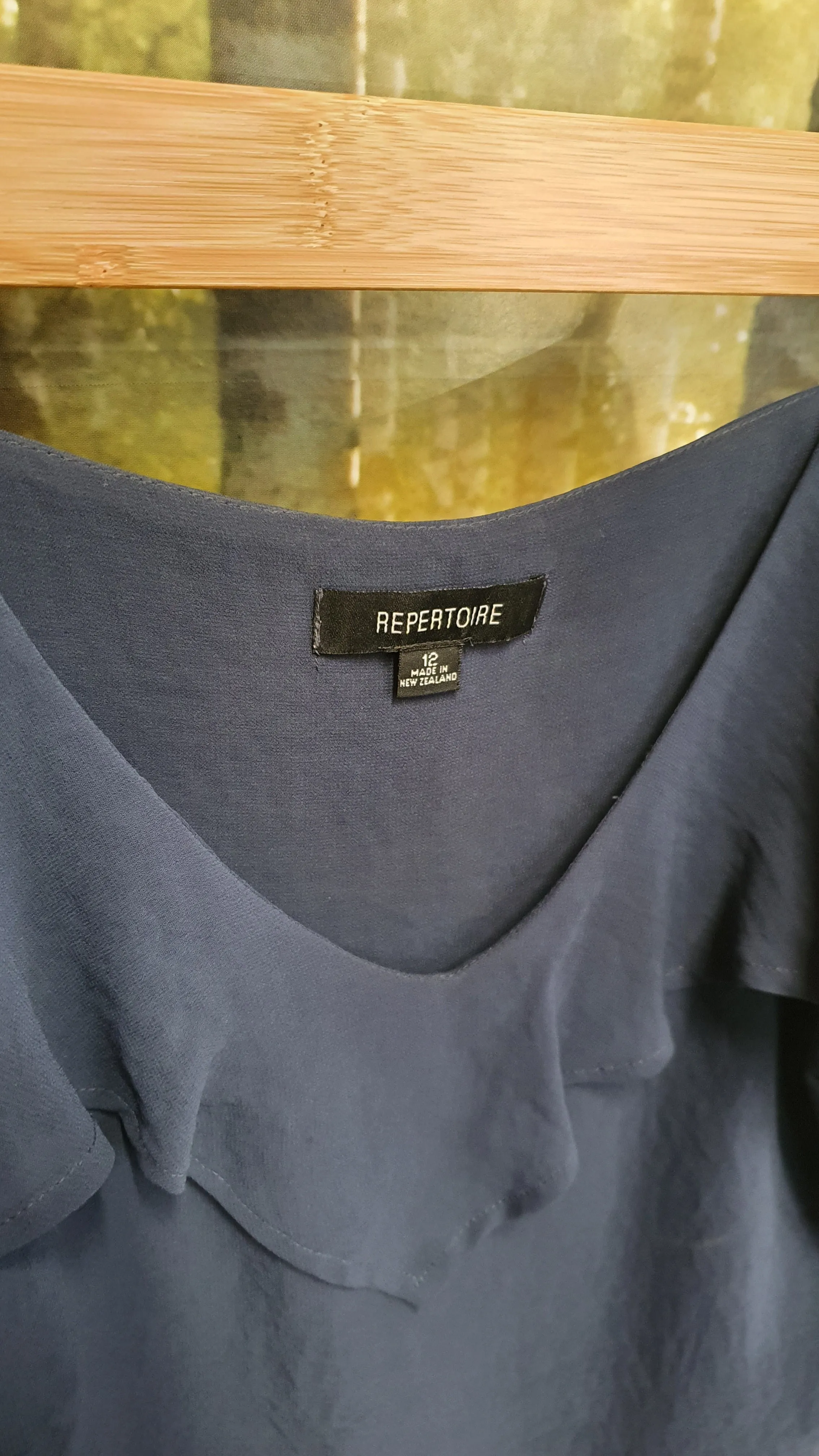 REPERTOIRE (NZ) "Calm" cami -Dark blue! 12