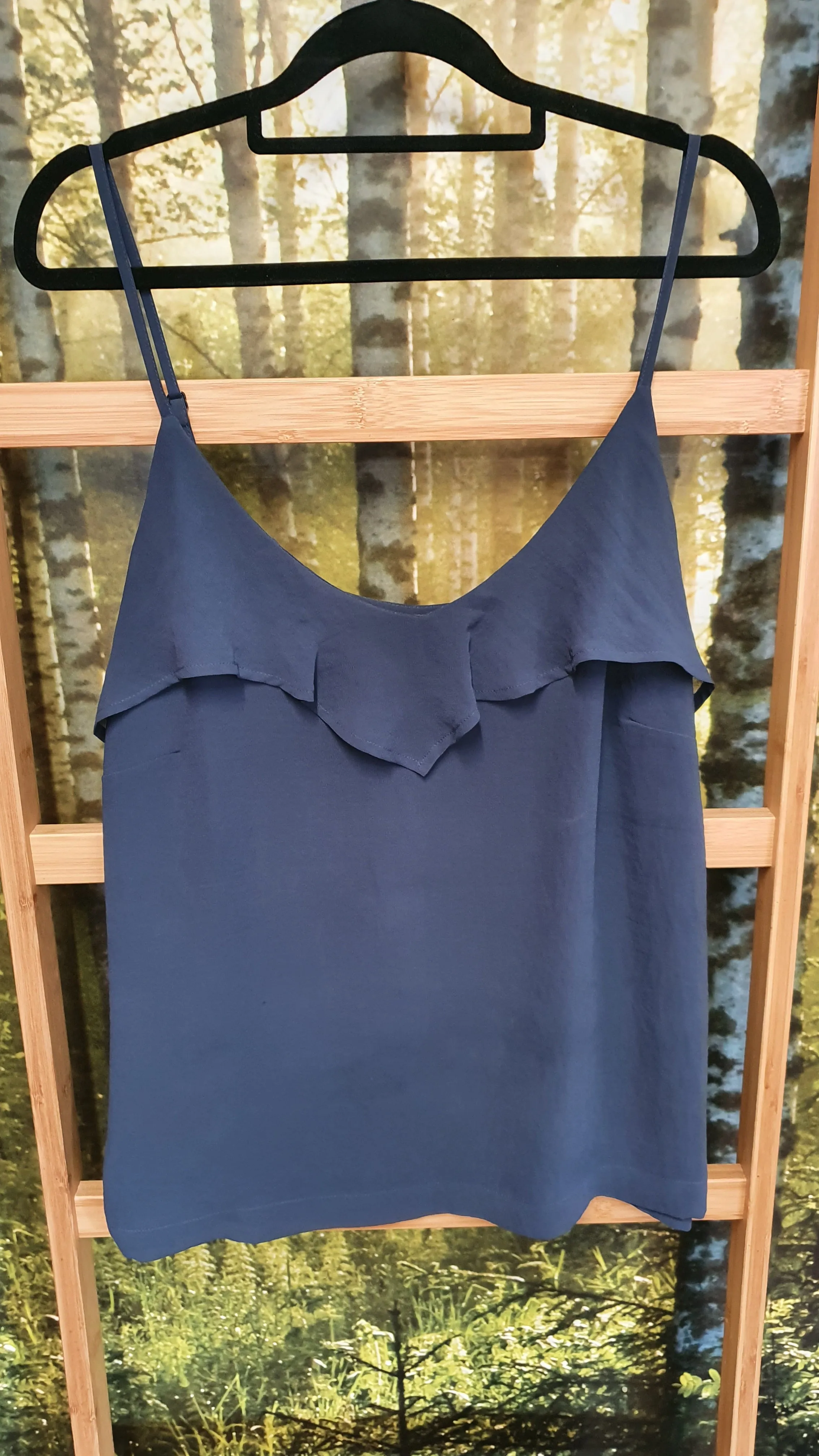 REPERTOIRE (NZ) "Calm" cami -Dark blue! 12