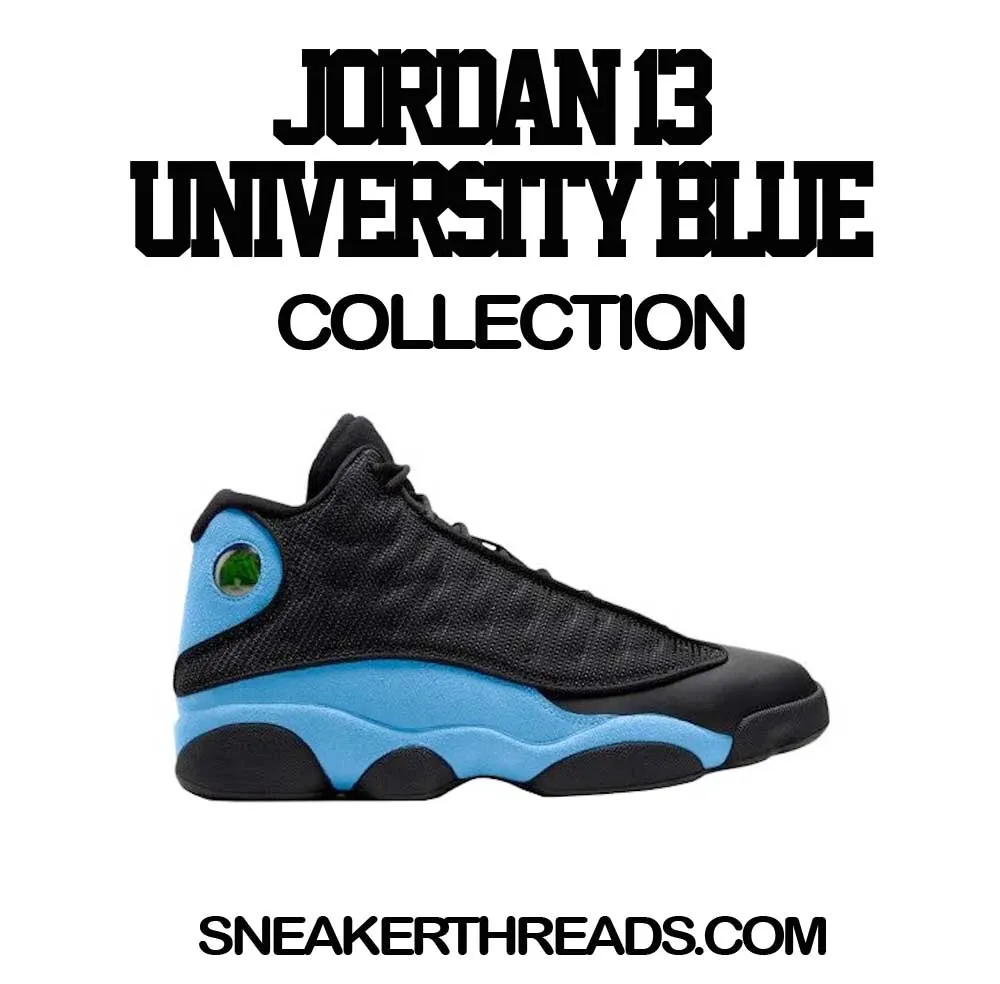 Retro 13 University Blue Raging Face Satin Jacket
