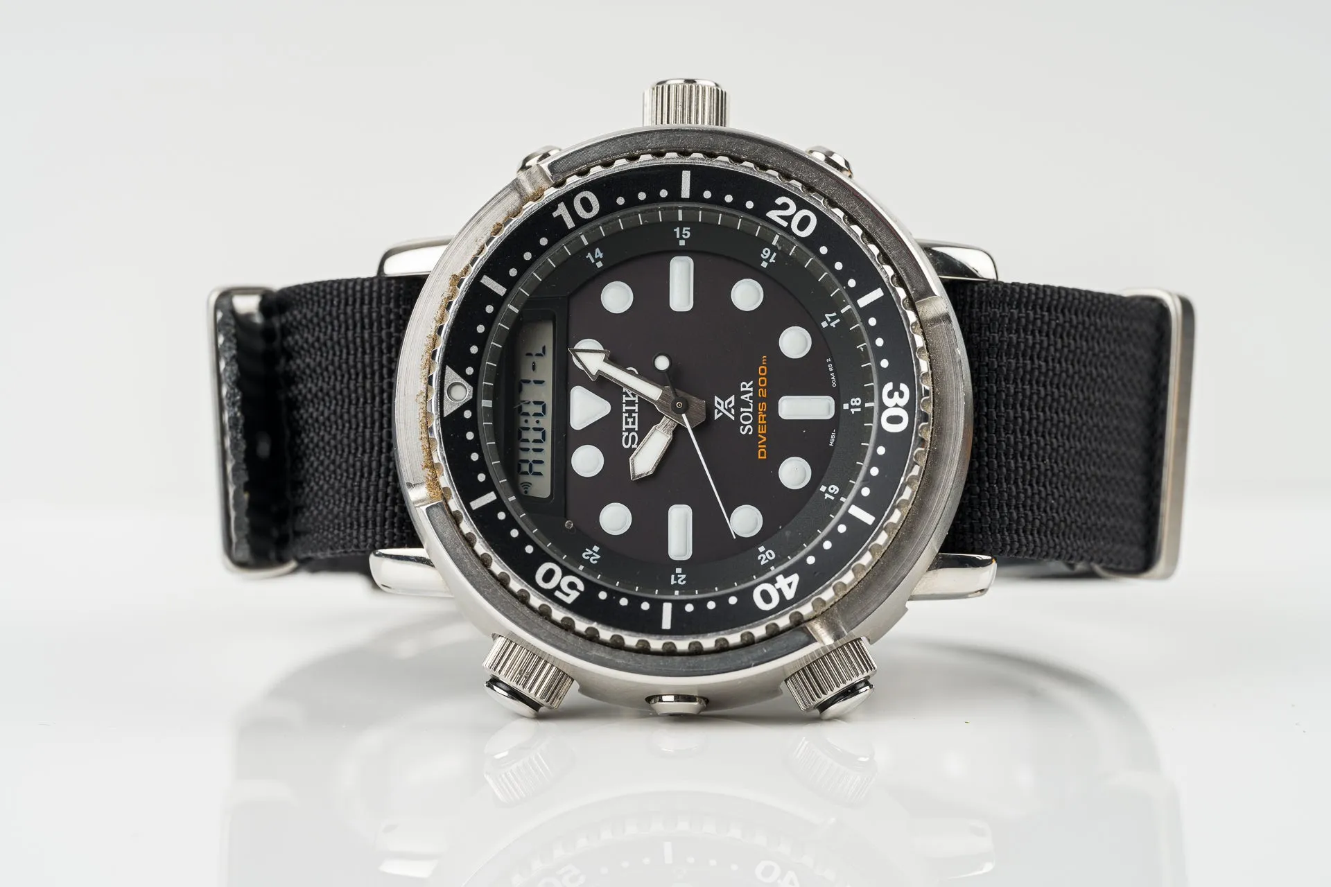 Ribbed Nylon Strap (20/22mm)