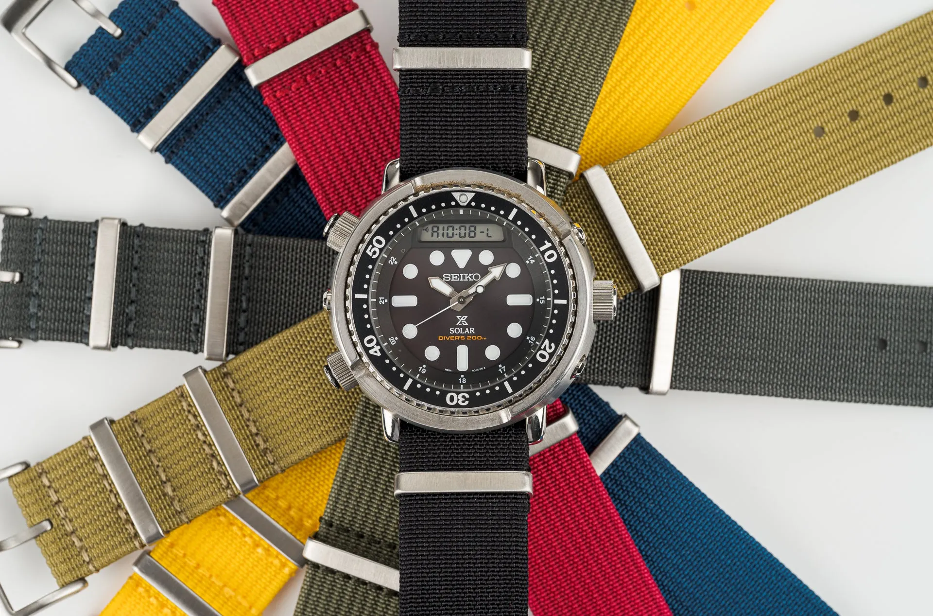 Ribbed Nylon Strap (20/22mm)