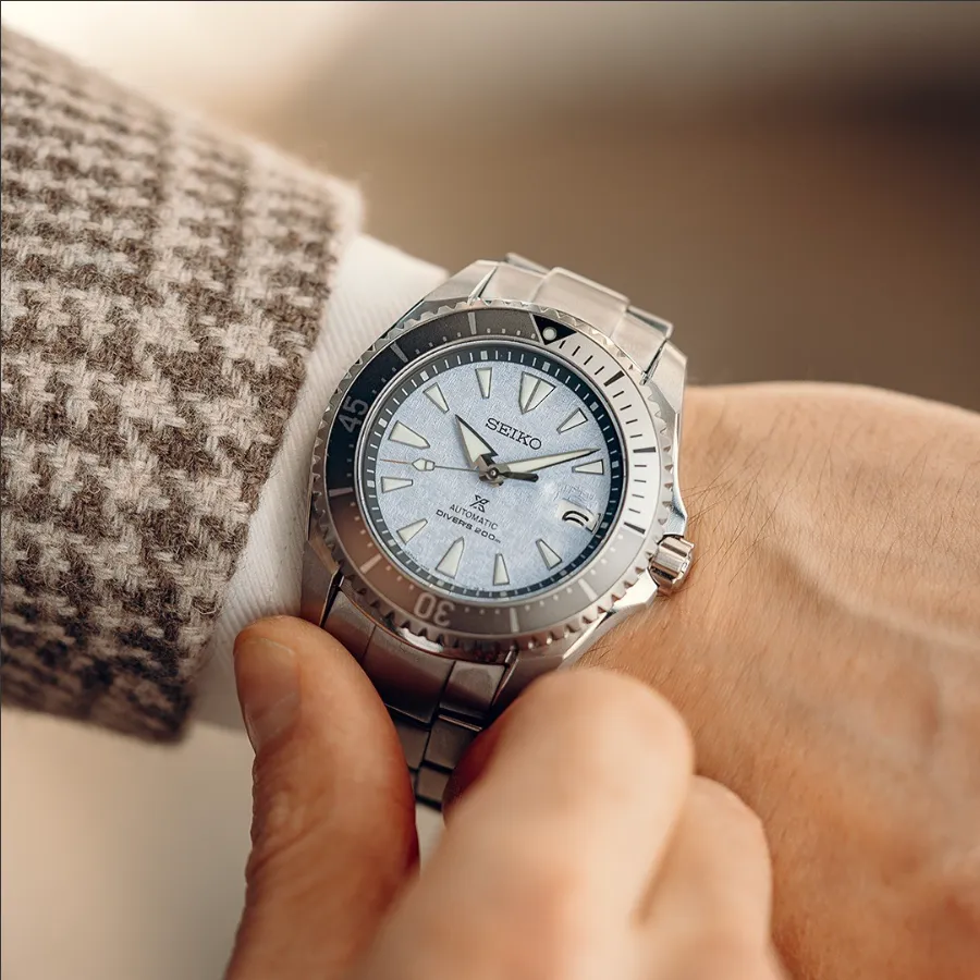 Seiko Prospex SPB351 Blue Dial Titanium Diver Watch
