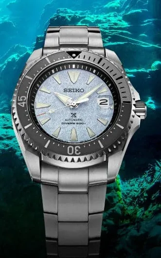 Seiko Prospex SPB351 Blue Dial Titanium Diver Watch