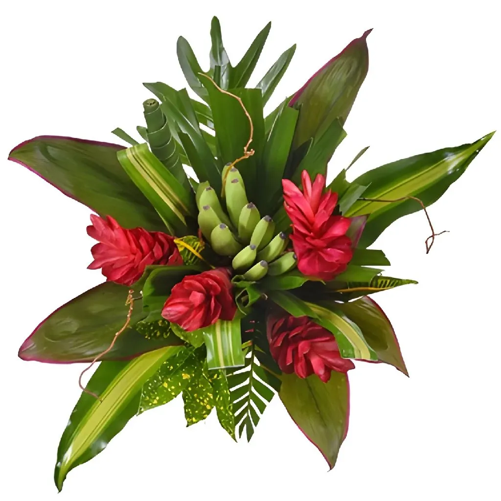 Sweet and Sassy Tropical Centerpiece
