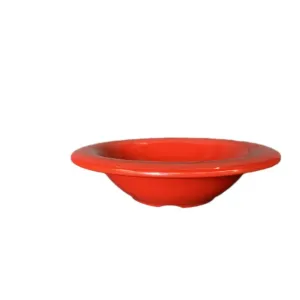 Thunder Group CR5608PR 8 oz, 6" Salad Bowl, Pure Red - Dozen