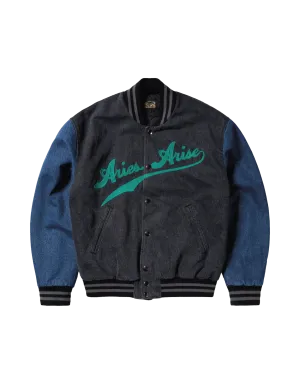 Varsity Denim Jacket