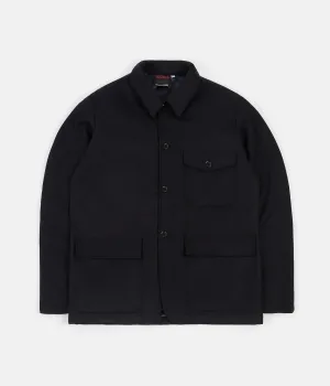 Vetra Quilted Melton Jacket - Navy