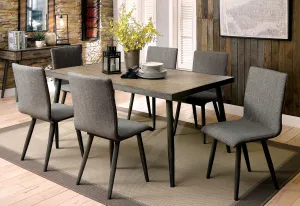 Vilhelm I Gray 7 Pc. Dining Table Set