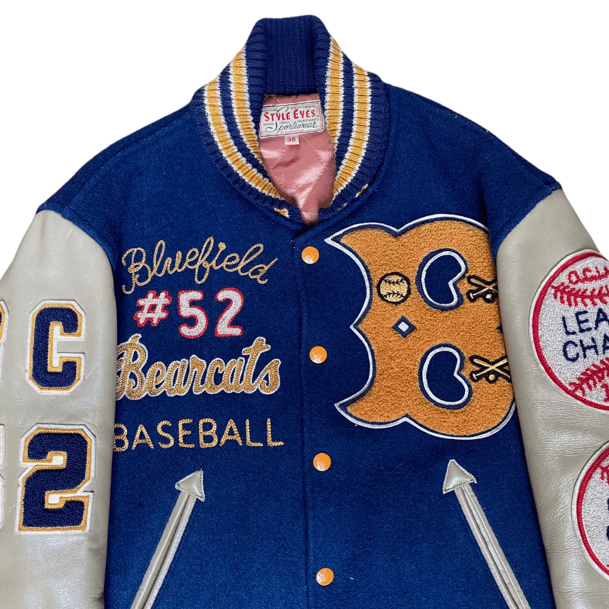 Vintage Styleeyes College Varsity Jacket 1958/70/71 (M)