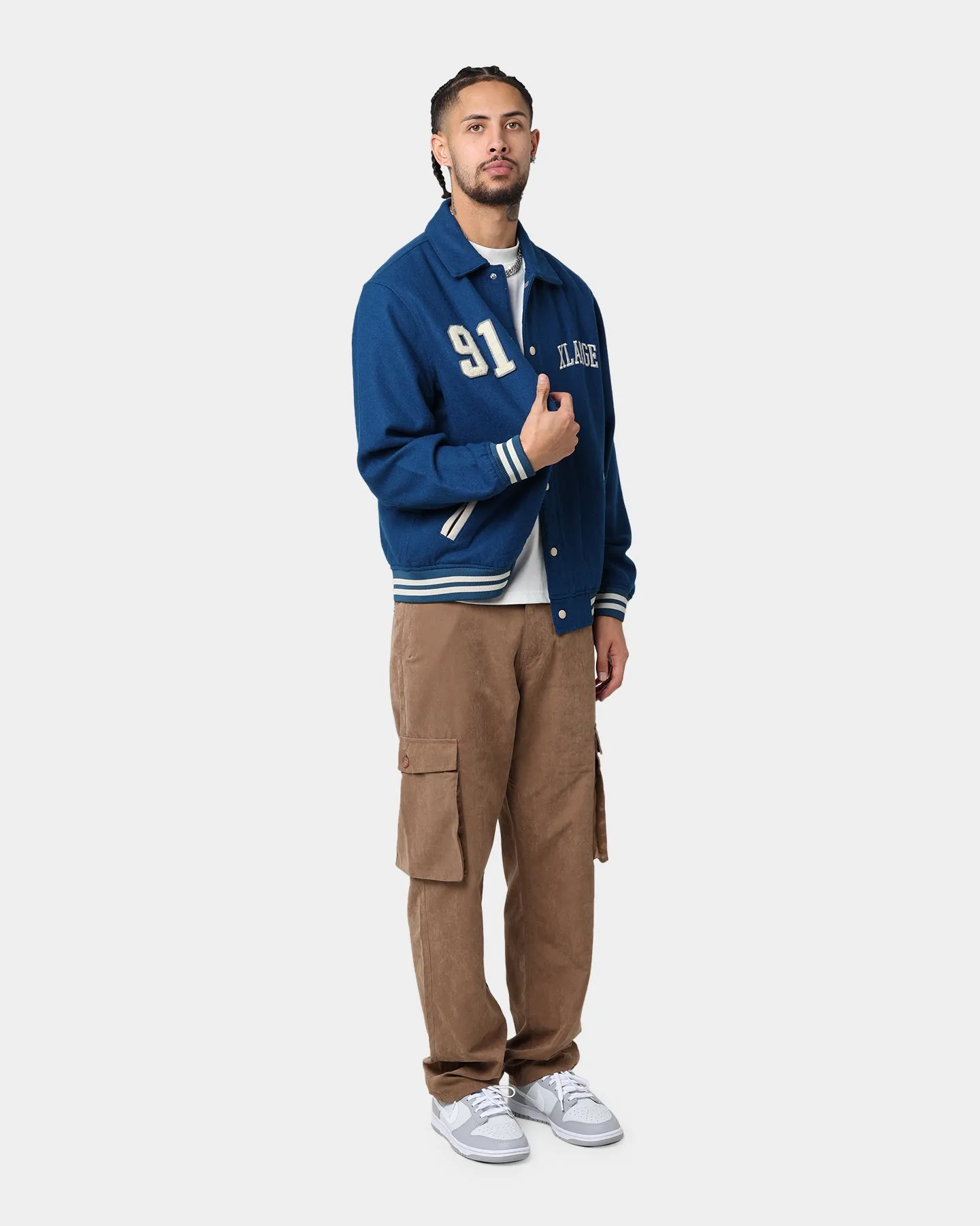 XLARGE Varsity Club Jacket Navy